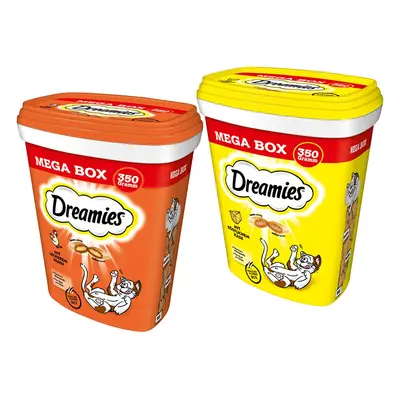 Dreamies Tub výhodné balení, 2 × 350 g