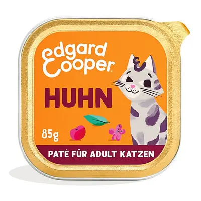 Edgard & Cooper Adult paštika pro kočky, kuřecí maso z volného chovu 8 × 85 g