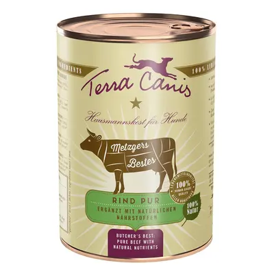 Terra Canis čisté hovězí maso 6× 400 g