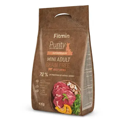 Fitmin Dog Purity Grain Free Adult Mini Beef 4kg