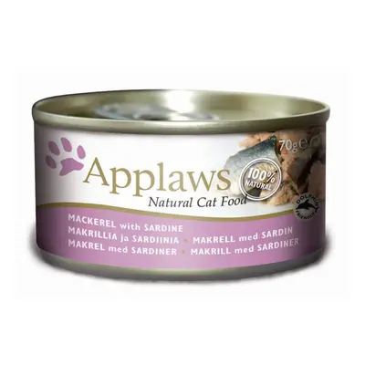 Applaws Cat makrela a sardinky 24 × 70 g