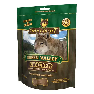 Wolfsblut Cracker Green Valley, jehněčí a losos 3 × 225 g