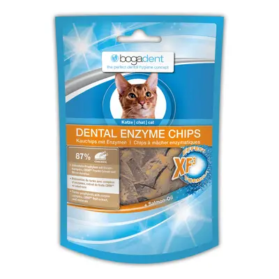 bogadent DENTAL ENZYME CHIPS CHICKEN krmivo pro kočky 4 × 50 g