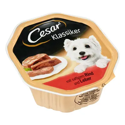 Cesar s hovězím a játry 14x150g