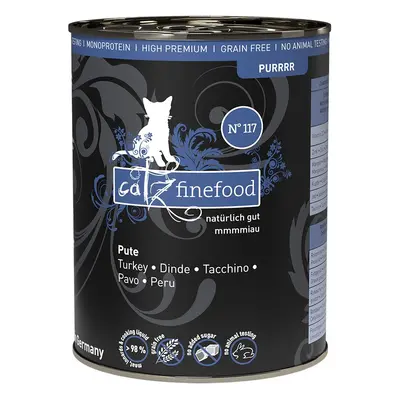 catz finefood Purrrr N° 117 krůtí maso 6 × 400 g