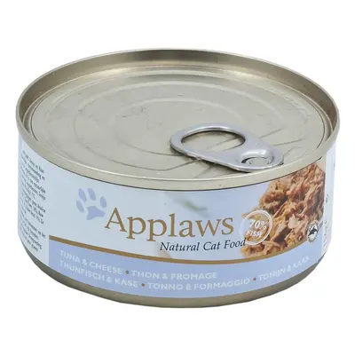 Applaws Cat filety z tuňáka a sýr 24 × 156 g