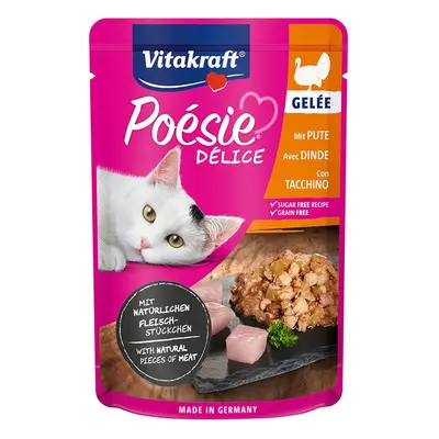 Vitakraft Poésie Délice krůtí maso v želé 23 × 85 g