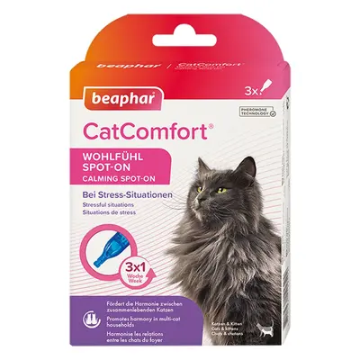 beaphar CatComfort® uklidňující spot on, 3× 0,55 ml