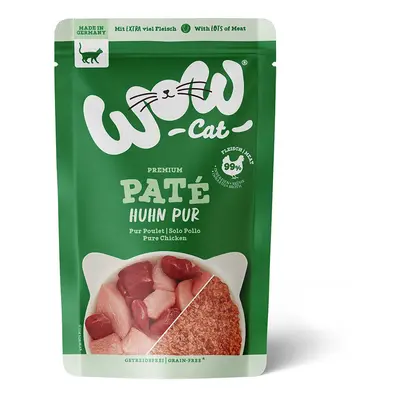 WOW CAT Adult čisté kuřecí maso 12 × 125 g