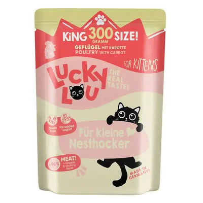 Lucky Lou Lifestage Kitten drůbež 6 × 300 g