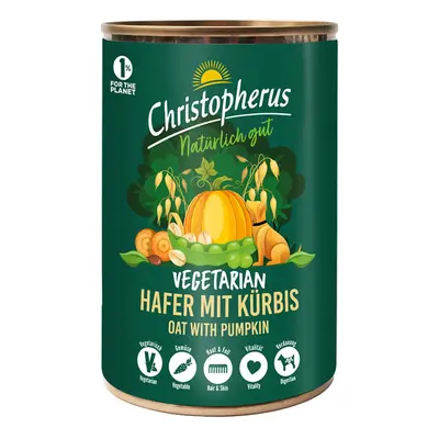 Christopherus Vegetarian - ovesné vločky s dýní 6 × 400 g