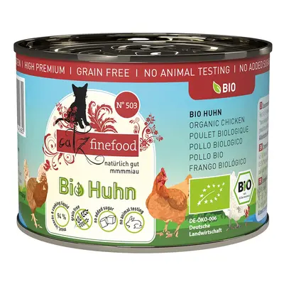 catz finefood Bio No. 503 kuřecí maso 6 × 200 g