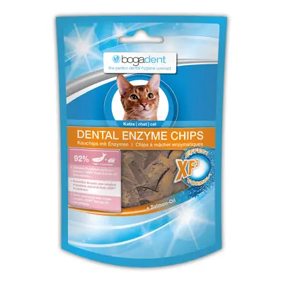 bogadent DENTAL ENZYME CHIPS FISH pro kočky 4 × 50 g