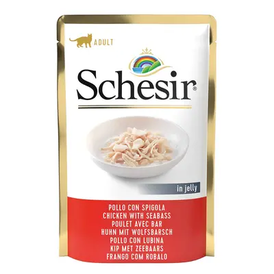 Schesir Cat kuřecí filet s mořským okounem 20 × 85 g