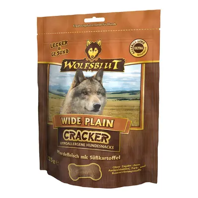 Wolfsblut Cracker Wide Plain, koňské maso a sladká brambora 225 g