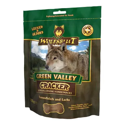 Wolfsblut Cracker Green Valley, jehněčí a losos 3 × 225 g