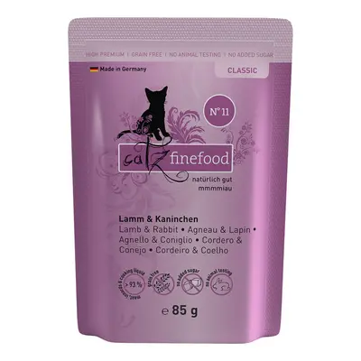 catz finefood No. 11 jehněčí a králík, 16× 85 g