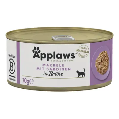 Applaws Cat makrela a sardinky 24 × 70 g