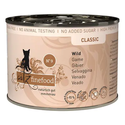 catz finefood No. 9 zvěřina 6x200g