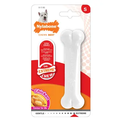 Nylabone Dura Chew žvýkací kost, kuřecí příchuť S