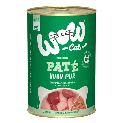 WOW CAT Adult čisté kuřecí maso 6 × 400 g