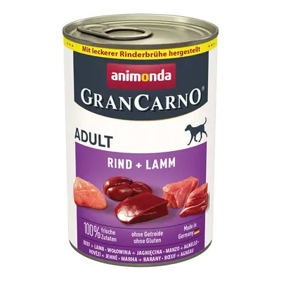 Animonda GranCarno Adult s hovězím a jehněčím masem 24x400g