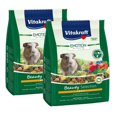 Vitakraft Emotion Beauty Selection Adult morčata, 2 × 1,5 kg