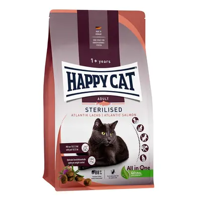 Happy Cat Sterilised Adult atlantský losos 1,3 kg