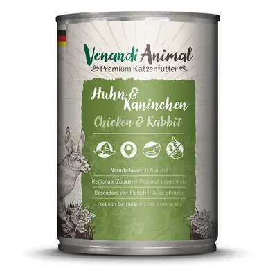 Venandi Animal – kuře a králík 6 × 400 g