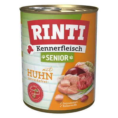 Rinti Kennerfleisch SENIOR s kuřecím masem 12 × 800 g