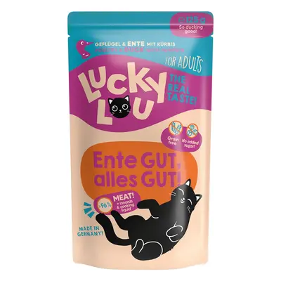 Lucky Lou Lifestage Adult drůbež a kachna 16 × 125 g