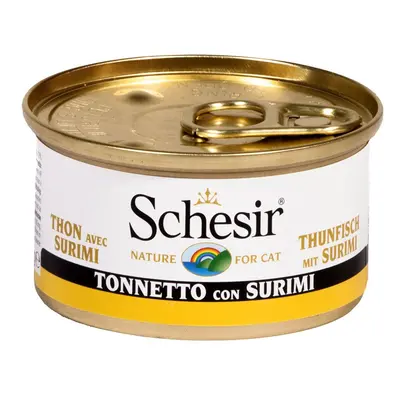 Schesir Cat želé tuňák se surimi 24x85g