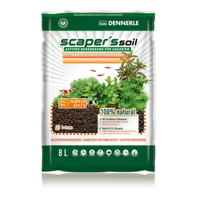 Dennerle substrát Scaper’s Soil 8L