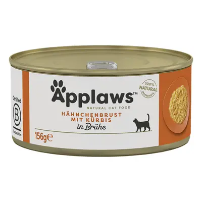 Applaws Cat kuřecí prsa a dýně 24 × 156 g