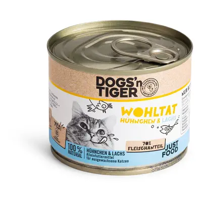 Dogs'n Tiger Wohltat kuře a losos 6× 200 g