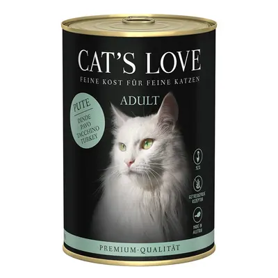 Cat´s Love krůta Pur 6 × 400 g