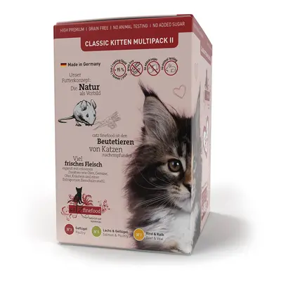 catz finefood Classic Kitten multibalení II 5+1 6× 85 g