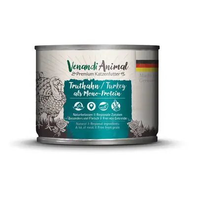 Venandi Animal – krocan jako jediný zdroj bílkovin 12 × 200 g