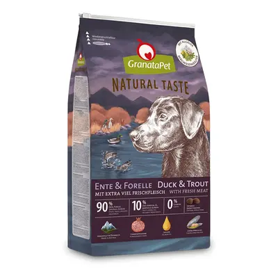 GranataPet Natural Taste – s kachnou a pstruhem 12 kg