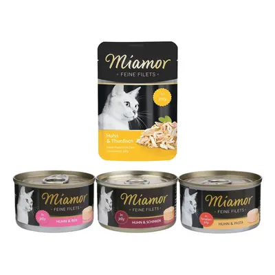 Miamor Feine Filets, 96 × 100 g, kombinované balení