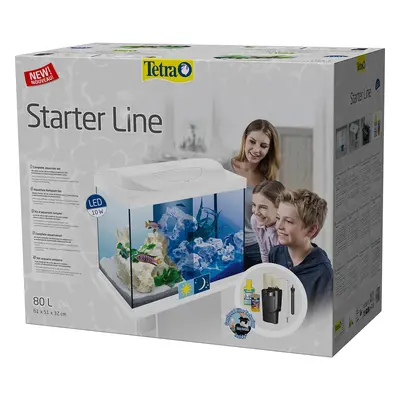 Tetra Starter Line LED akvárium 80 l bílá