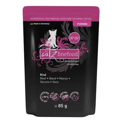 catz finefood PURRRR No. 119 hovězí 16 × 85