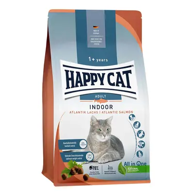 Happy Cat Indoor Adult atlantický losos 4 kg