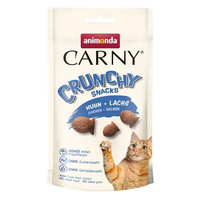 Animonda Carny Crunchy s kuřecím+losos 10x50g