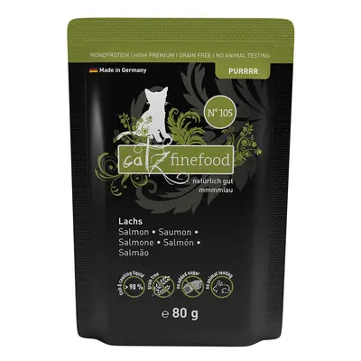 Catz finefood Purrrr No.105 losos, 16 x 80 g