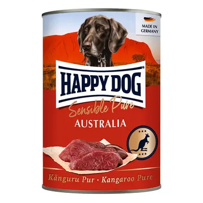 Happy Dog Pur s čistým klokaním masem 12 × 400 g