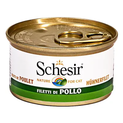 Schesir Natural kuřecí filet 24× 85 g