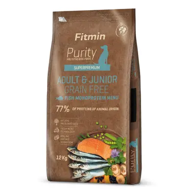 Fitmin Dog Purity Grain Free Adult & Junior Fish Menu 12kg