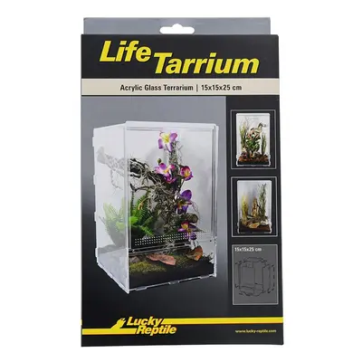 Lucky Reptile LifeTarrium z akrylu S - 15 × 15 × 25 cm