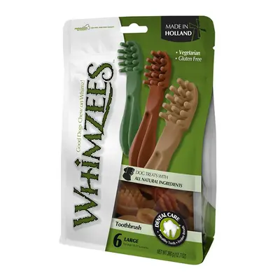 Whimzees pamlsek Toothbrush / zubní kartáček 360 g L 6× 60 g